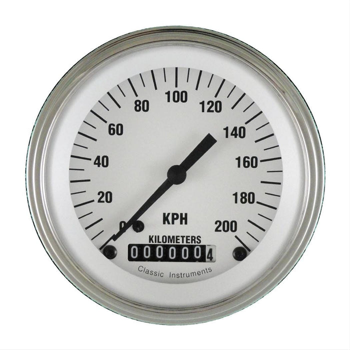 Classic Instruments Classic Instruments White Hot Series Speedometers WH59SLF Autofit