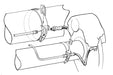 Classic Performance Classic Performance Brake Hoses, Sets RDHK-S Autofit
