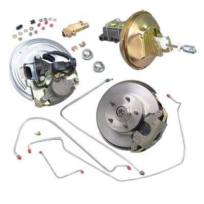 Classic Performance Classic Performance Chevy Midsize Car Complete Stock Spindle Disc Brake Kits 67CBK-S Autofit
