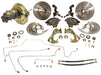 Classic Performance Classic Performance Chevy Midsize Car Complete Stock Spindle Disc Brake Kits 6872CBK-S Autofit