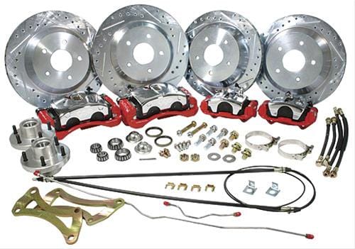 Classic Performance Classic Performance Complete Front and Rear Big Brake Kits 5557FRBK-BB Autofit