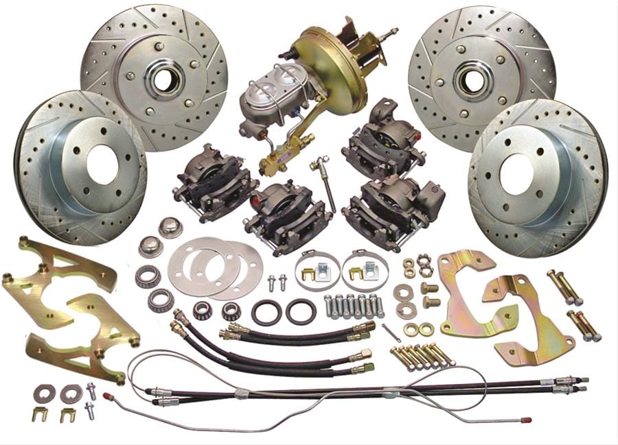 Classic Performance Classic Performance Complete Front and Rear Disc Brake Kits 5864FRBK-D Autofit