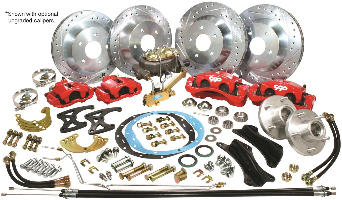 Classic Performance Classic Performance Disc Brake Kits 6568FRBK-BB Autofit