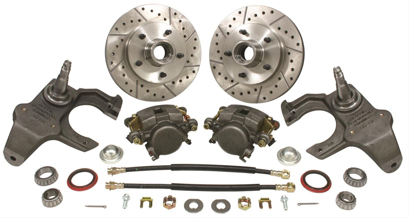 Classic Performance Classic Performance Drop Spindle Brake Kits 5557CBK-D Autofit