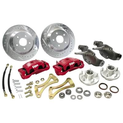 Classic Performance Classic Performance Ford F-100 Front 5-Lug Disc Brake Kits 5356CBK-4.75 Autofit