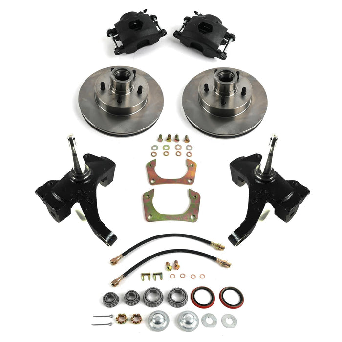 Classic Performance Classic Performance Modular Drop Spindle Front Disc Brake Kits 6370SWBK-5 Autofit