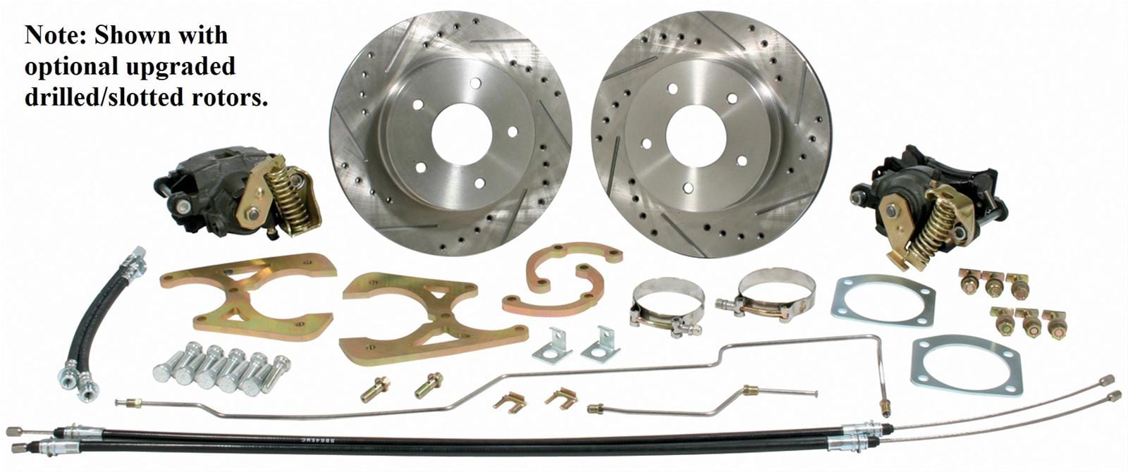 Classic Performance Classic Performance Rear Disc Brake Kits 6366RWBK-5E Autofit
