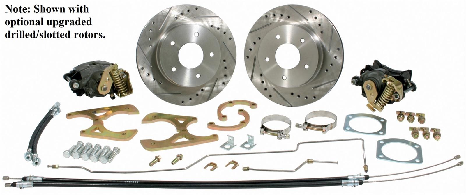 Classic Performance Classic Performance Rear Disc Brake Kits 6872RWBK-P12R Autofit