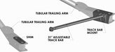 Classic Performance Classic Performance Trac Bars 6572DTBK Autofit
