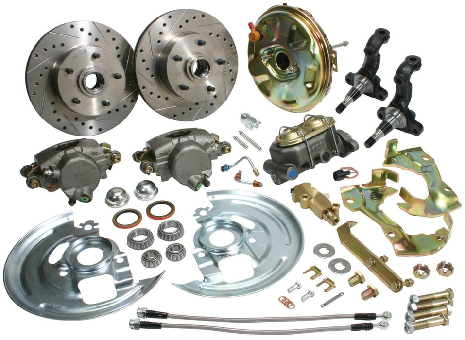 Classic Performance Classic Performance Upgrade Stock Spindle Brake Kits 6370SWBK-8S Autofit