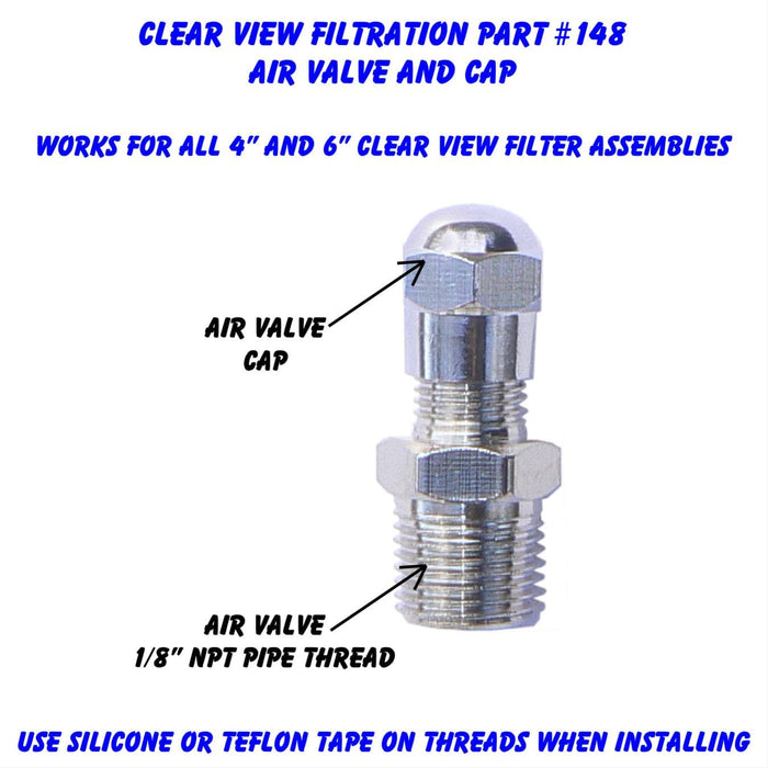 Clear View Filtration Clear View Filtration Air Valves 148 Autofit
