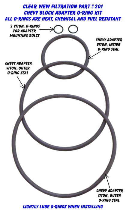 Clear View Filtration Clear View Filtration O-Rings 201 Autofit