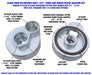Clear View Filtration Clear View Filtration Oil Filter Block Adapters 210 Autofit