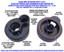 Clear View Filtration Clear View Filtration Oil Filter Block Adapters 215-B Autofit