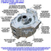 Clear View Filtration Clear View Filtration Screw-On See Through Oil Filters 125-115 Autofit