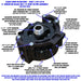 Clear View Filtration Clear View Filtration Screw-On See Through Oil Filters 125-115-B Autofit