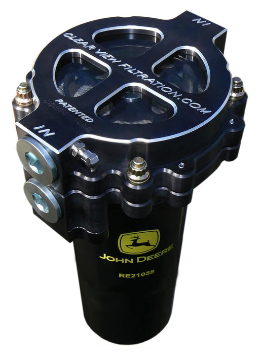 Clear View Filtration Clear View Filtration Screw-On See Through Oil Filters 127-380-B Autofit