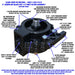 Clear View Filtration Clear View Filtration Screw-On See Through Oil Filters 400-115-B Autofit