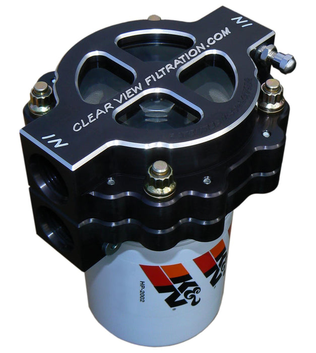 Clear View Filtration Clear View Filtration Screw-On See Through Oil Filters 400-115-B Autofit