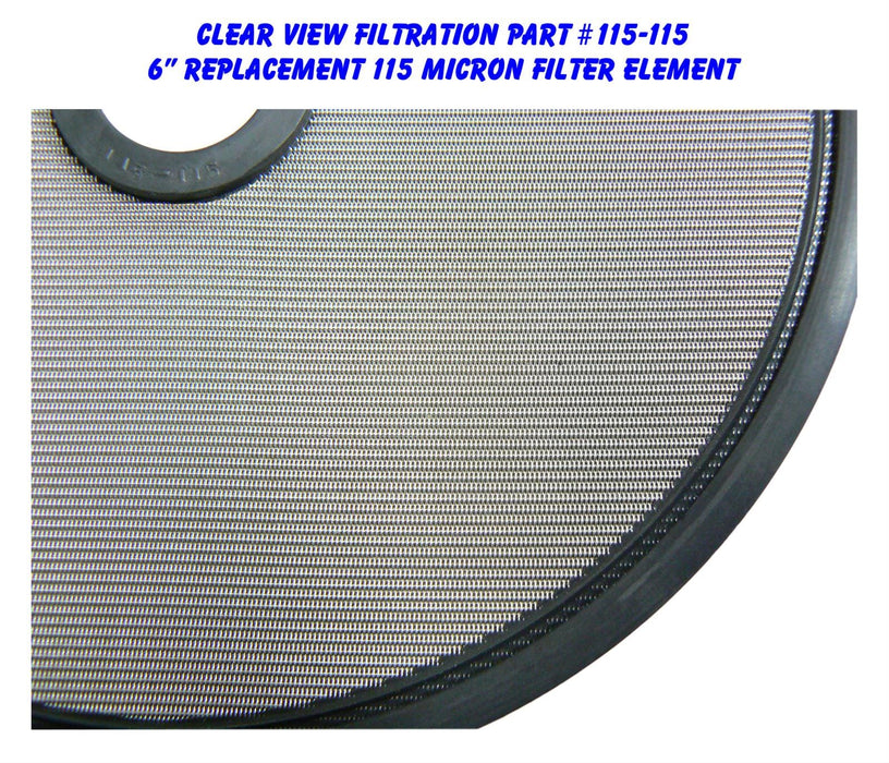 Clear View Filtration Clear View Filtration See Through Oil Filter Elements 115-115 Autofit