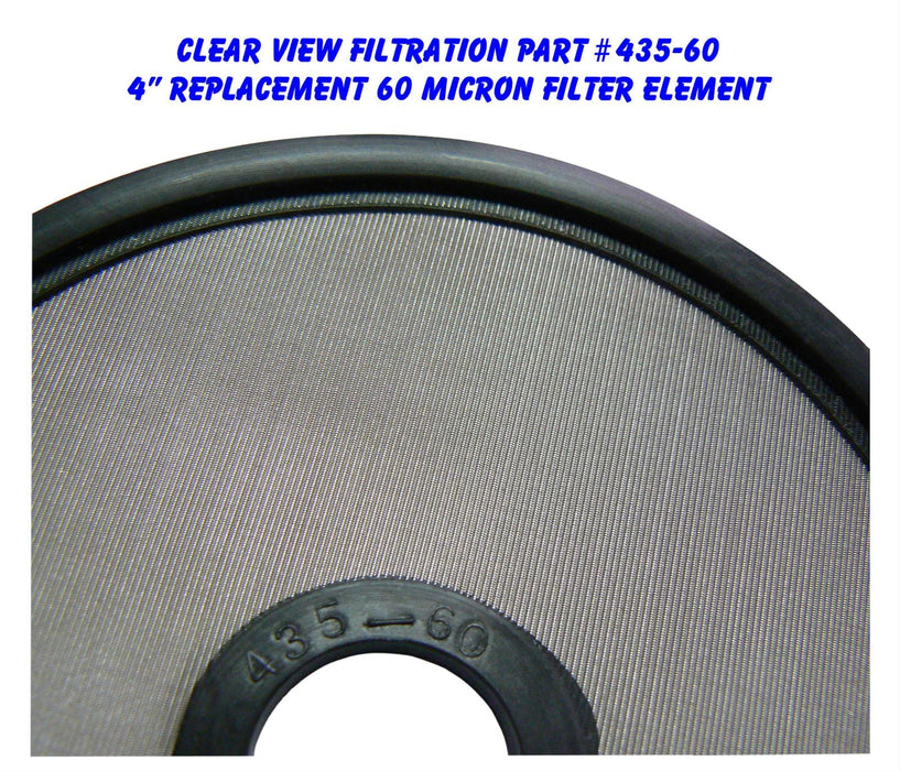 Clear View Filtration Clear View Filtration See Through Oil Filter Elements 435-60 Autofit
