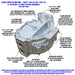 Clear View Filtration Clear View Filtration See Through Oil Filters 100-60 Autofit