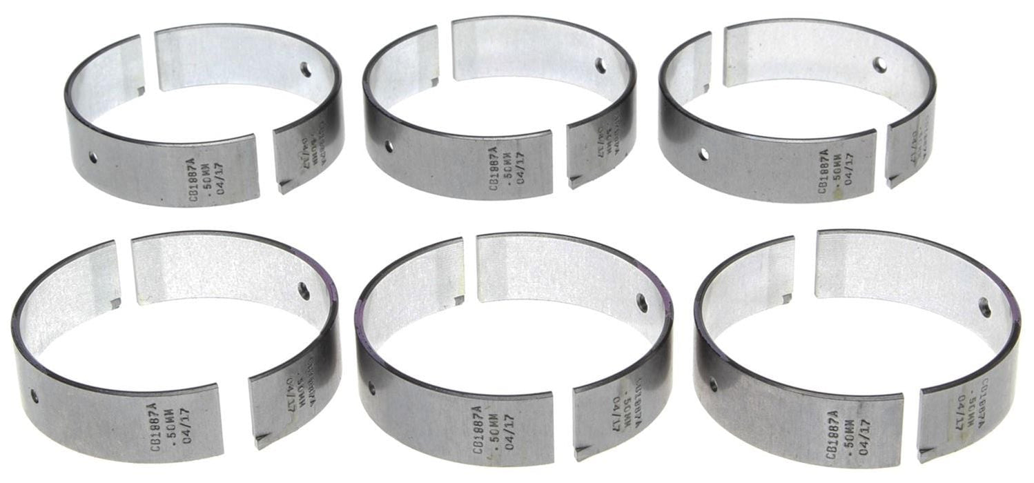 Clevite Engine Parts Clevite AL-Series Rod Bearings CB-1887A-.50MM(6) Autofit