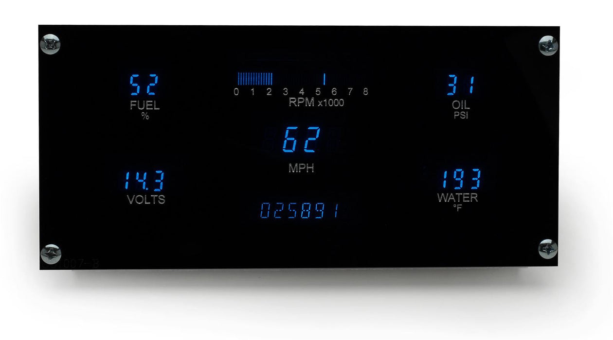 Dakota Digital Dakota Digital Designer Series Gauge Kits VFD3-1007-Z Autofit