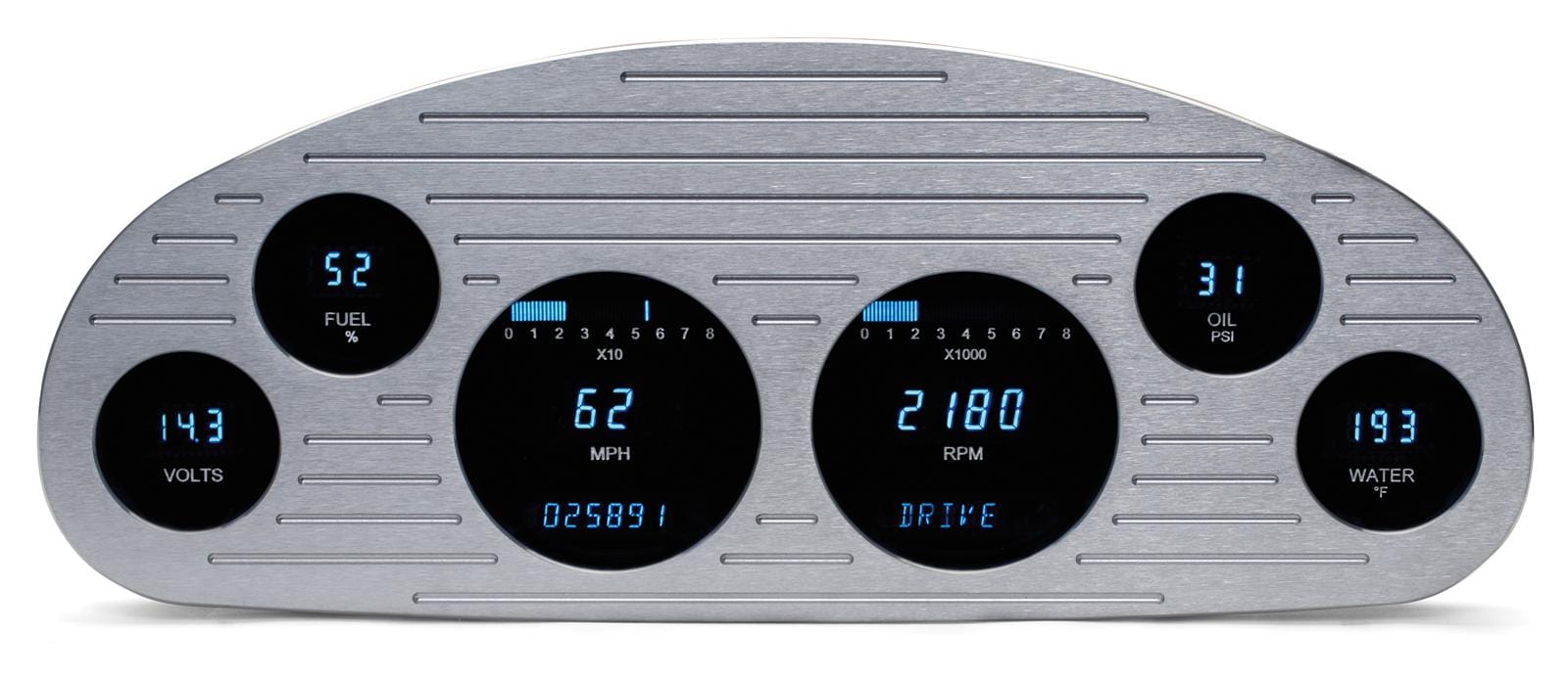 Dakota Digital Dakota Digital Direct-Fit Gauge Kits VFD3-33C-M-Z Autofit