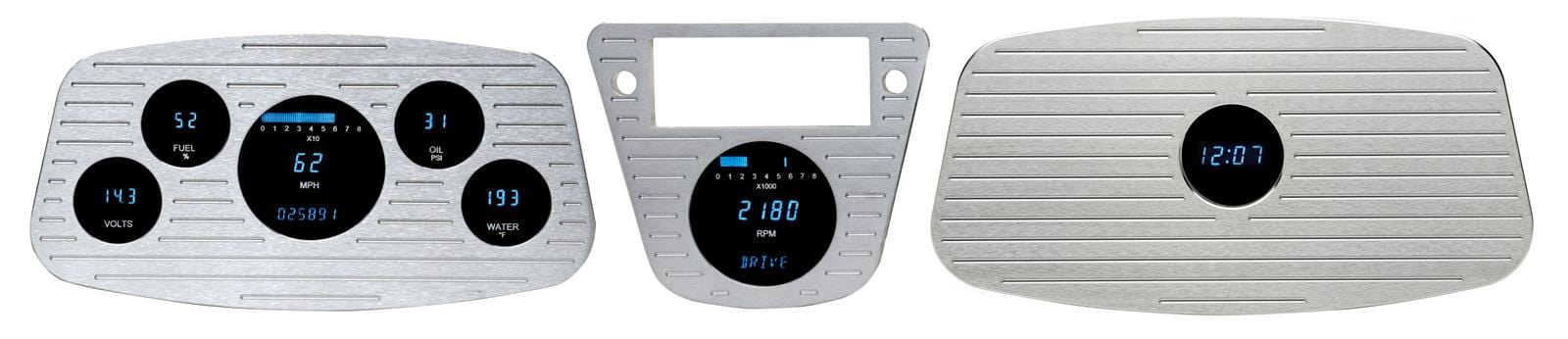 Dakota Digital Dakota Digital Direct-Fit Gauge Kits VFD3-34F-CMLT-Z Autofit