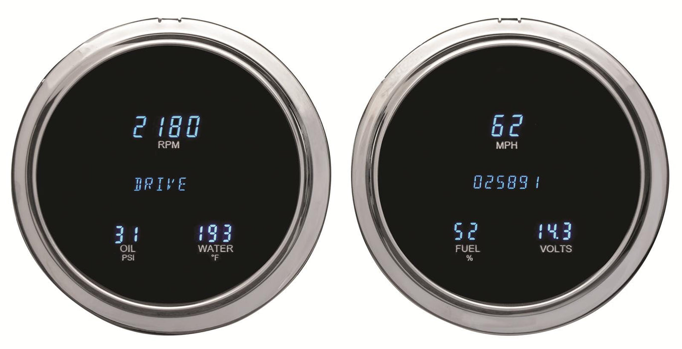 Dakota Digital Dakota Digital Direct-Fit Gauge Kits VFD3-47C-PU-Z Autofit