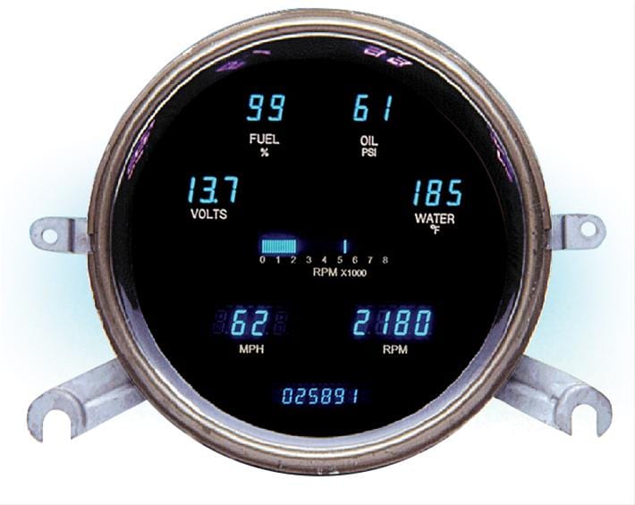 Dakota Digital Dakota Digital Direct-Fit Gauge Kits VFD3-49C-Z Autofit