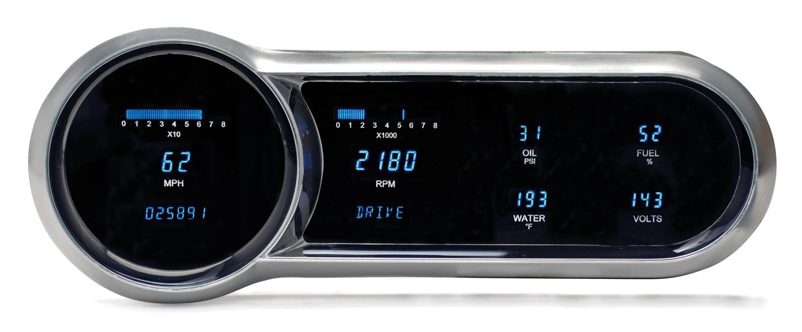 Dakota Digital Dakota Digital Direct-Fit Gauge Kits VFD3-53C-Z Autofit