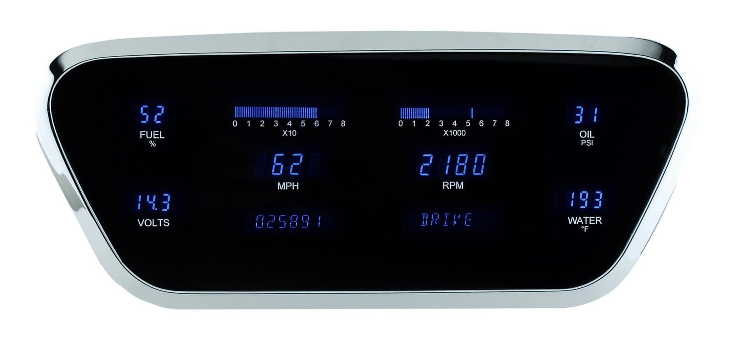 Dakota Digital Dakota Digital Direct-Fit Gauge Kits VFD3-53F-PU-O-Z Autofit