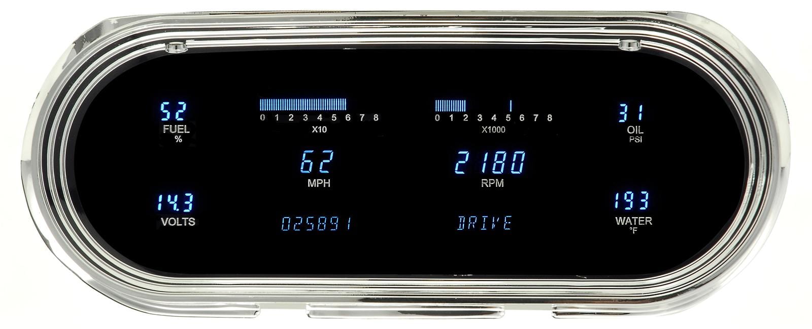 Dakota Digital Dakota Digital Direct-Fit Gauge Kits VFD3-63C-NOV-Z Autofit
