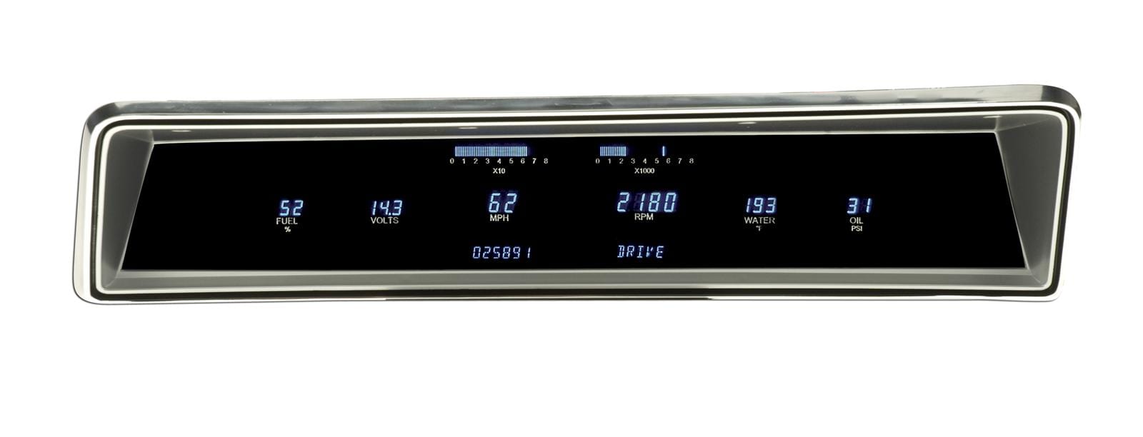 Dakota Digital Dakota Digital Direct-Fit Gauge Kits VFD3-67C-NOV-NB Autofit