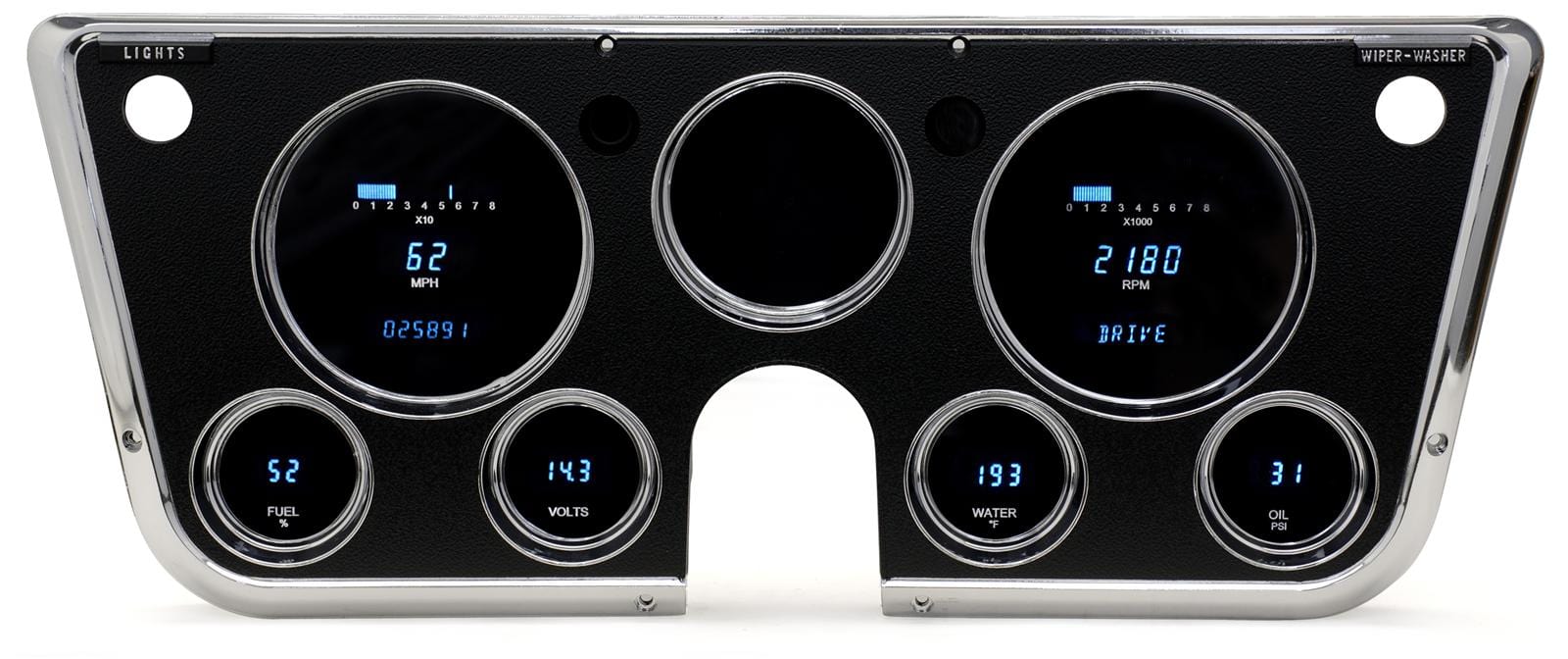 Dakota Digital Dakota Digital Direct-Fit Gauge Kits VFD3-67C-PU-Z Autofit