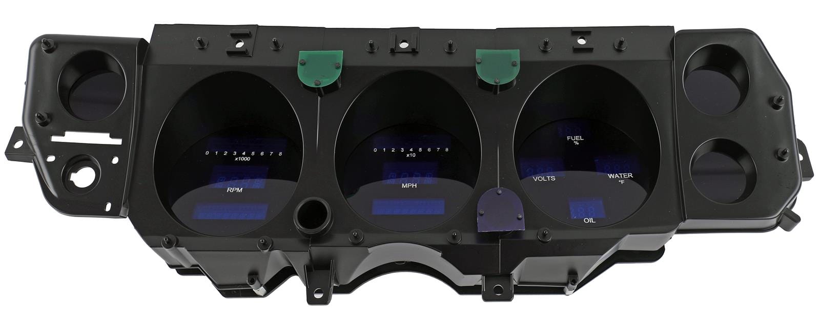Dakota Digital Dakota Digital Direct-Fit Gauge Kits VFD3-70C-CVL-B Autofit