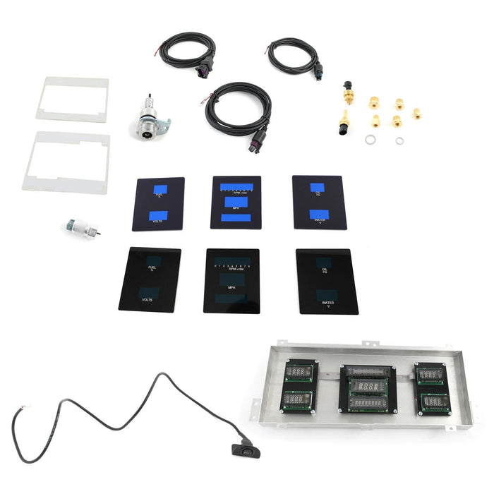 Dakota Digital Dakota Digital Direct-Fit Gauge Kits VFD3-73F-PU-Z Autofit