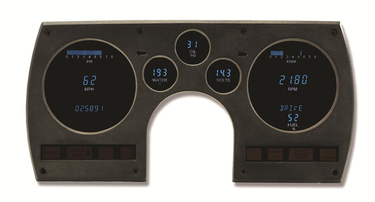 Dakota Digital Dakota Digital Direct-Fit Gauge Kits VFD3-82C-CAM-Z Autofit