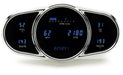 Dakota Digital Dakota Digital Elliptical Designer Series Digital Gauge Kits VFD3-1009-B Autofit