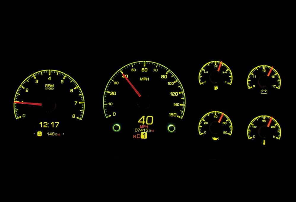 Dakota Digital Dakota Digital Gauge Kits and Instrument Clusters HDX-95C-PU-S Autofit