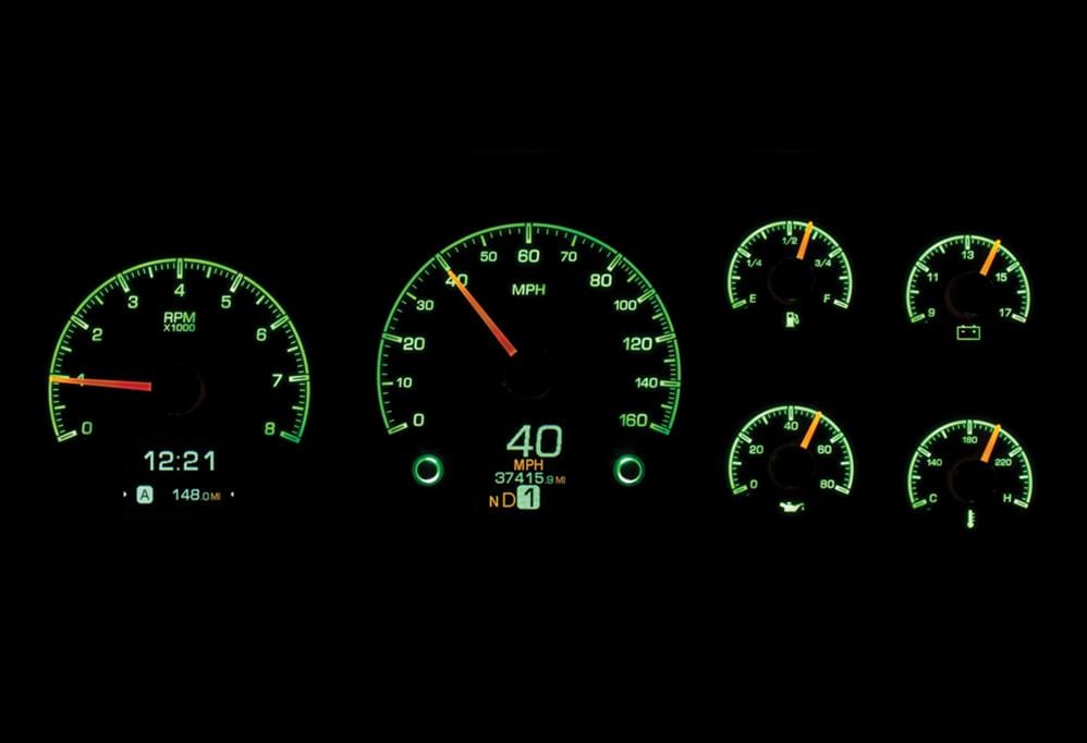 Dakota Digital Dakota Digital Gauge Kits and Instrument Clusters HDX-95C-PU-S Autofit