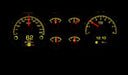 Dakota Digital Dakota Digital Gauge Kits and Instrument Clusters MDX-78C-MC-K Autofit