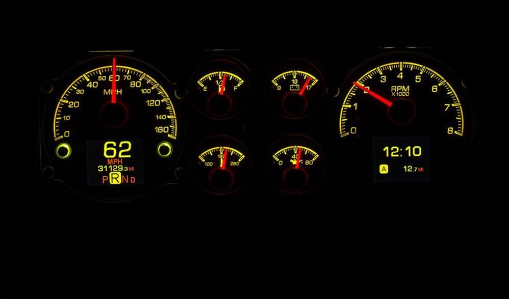 Dakota Digital Dakota Digital Gauge Kits and Instrument Clusters MDX-78C-MC-K Autofit