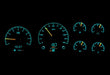 Dakota Digital Dakota Digital Gauge Kits and Instrument Clusters MDX-95C-PU-K Autofit