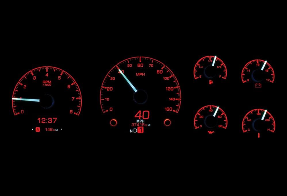 Dakota Digital Dakota Digital Gauge Kits and Instrument Clusters MDX-95C-PU-K Autofit