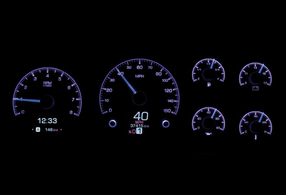 Dakota Digital Dakota Digital Gauge Kits and Instrument Clusters MDX-95C-PU-K Autofit
