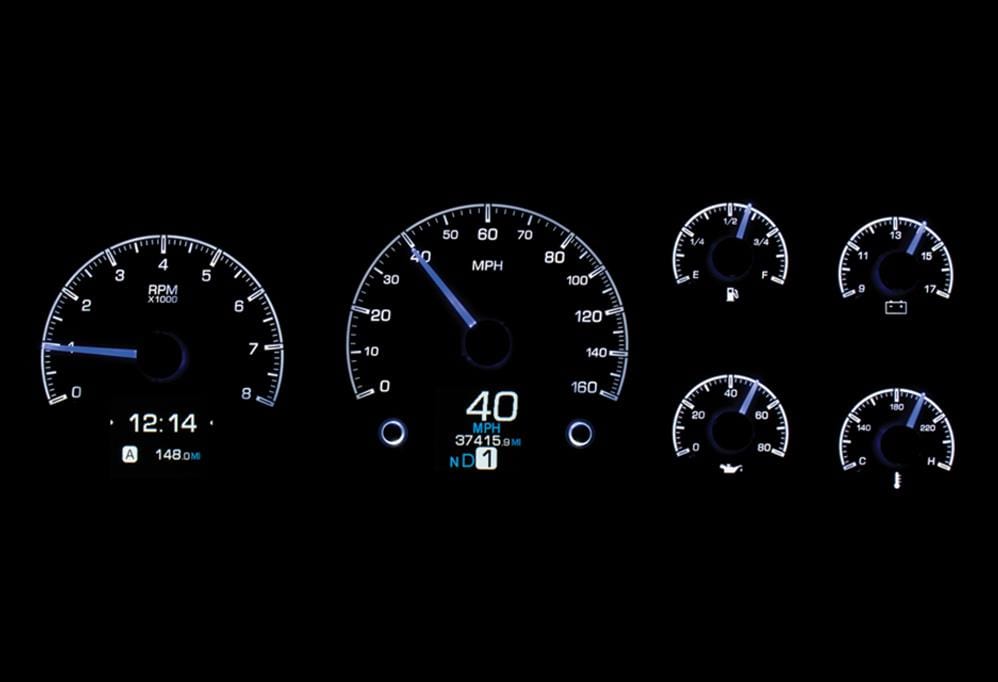 Dakota Digital Dakota Digital Gauge Kits and Instrument Clusters MDX-95C-PU-S Autofit