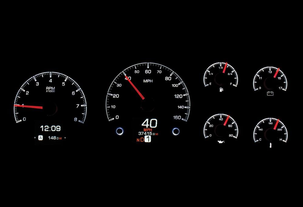 Dakota Digital Dakota Digital Gauge Kits and Instrument Clusters MDX-95C-PU-S Autofit